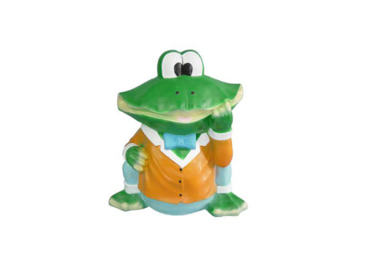 Abstract sculpture frog decoration figure plastic realistic decor statue